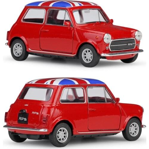 Exquisite 1:36 Mini Cooper 1300 alloy model,simulation die-cast metal door opening and back childrens toy model,free shipping