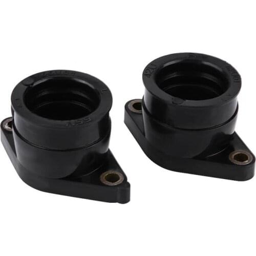 2PCS Carburetor Carb Intake Manifold Boot for Yamaha TT350 86-87 XT350 85-00 42U-13596-01-00