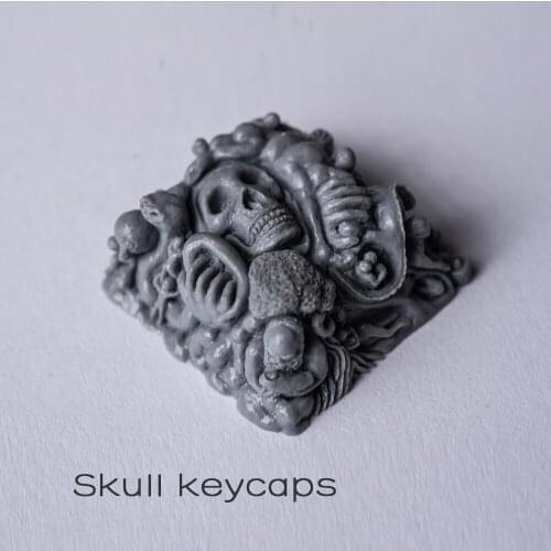 For Cherry MX Mechanical keyboard keycaps Personality Design Skull keycaps Gaming Accessories