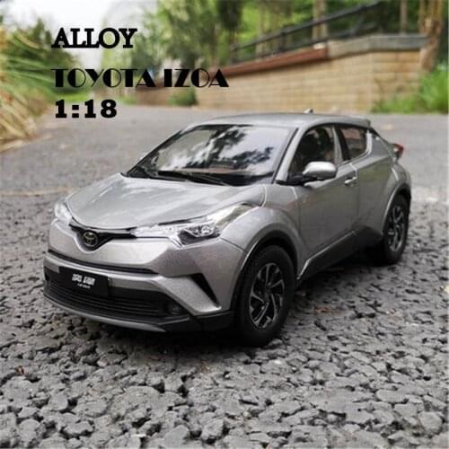 1:18 Alloy Diecast Car Model for Toyota IZOA Miniature Collection Diecast Model Metal Car Suit Toys for Children Birthday Gift