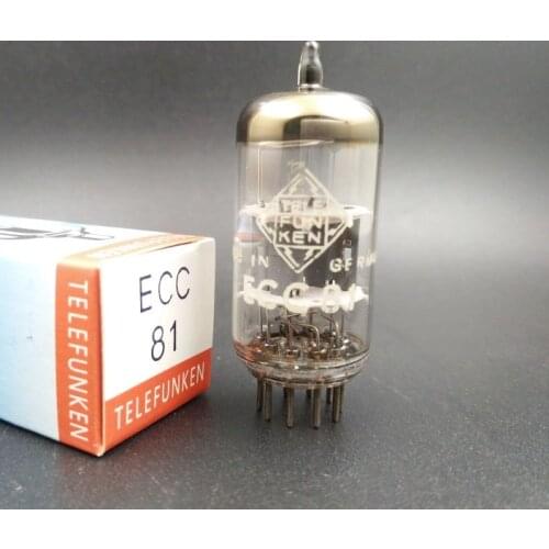 New Telefunken ECC81/12AT7/ECC801S/CV455/E81CC tube pair three Mica
