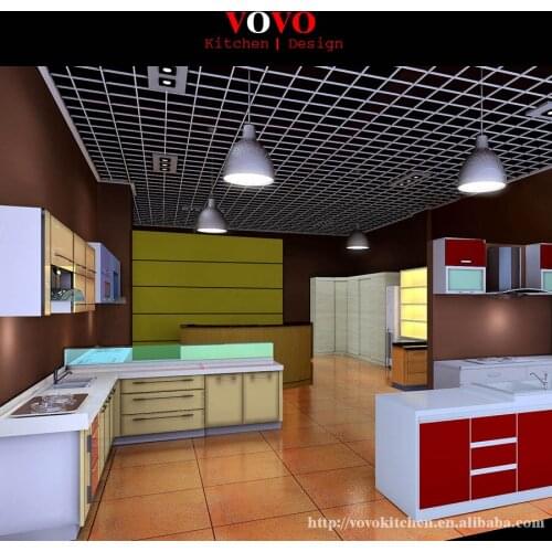 Wholesale affodable modern kitchen cabinets