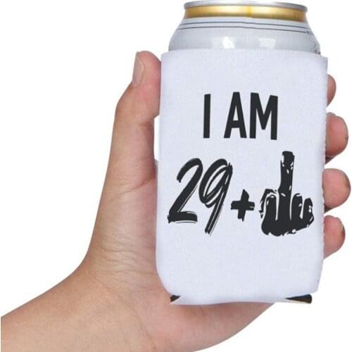 29 + 1 Beer can Cooler Men Women beach pool trip BBQ fishing Thirty AF 30 years old 30th Birthday Party Decoration supplies Gift