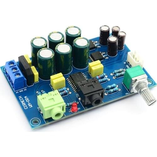 TPA6120 Headphone Amplifier Board HIFI TPA6120A2 Enthusiast Headphones AMP Amplificador Zero Noise Diy 5.0