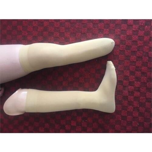 10pcs Thickened high elastic sock residual limb flesh-colored amputation prosthetic disabled amputees leg sleeve cover stump