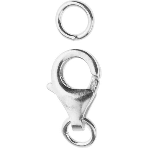 Lobster Clasps Clip DIY Necklace Jewelry Making Accessories Fastener Hook