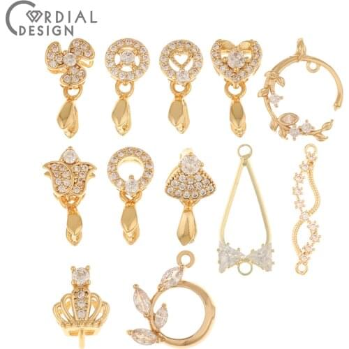 Cordial Design 6Pcs Choose/Jewelry Accessories/Necklace Connector/DIY Making/Jewelry Findings & Components/Pendants/Hand Made
