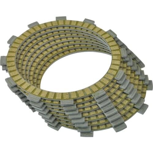 8Pc Motorcycle Friction Clutch Plates for Yamaha SR400 2001-2020 SR500 1980 XT500 1981-1982 XZ550R Vision 1982-1983
