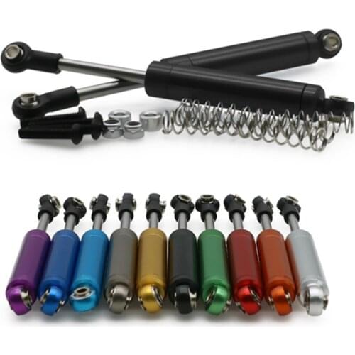2PCS Aluminum Internal Spring Shock Absorber Damper with more springs for rc hobby model car 1:10 HPI Venture FJ Cruiser crawler