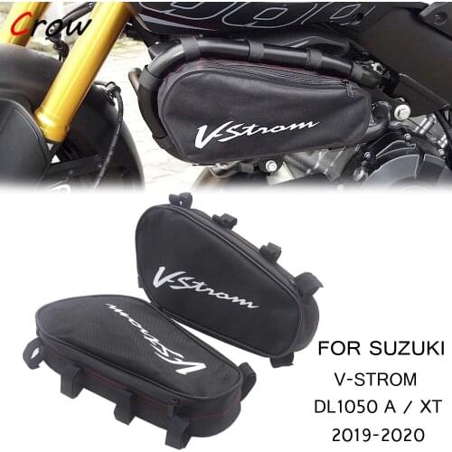 Motorcycle Frame Crash Bars Waterproof Bag Repair Tool Placement Bag For Suzuki DL1050XT DL1050A V-Strom V Strom VSTROM DL1050