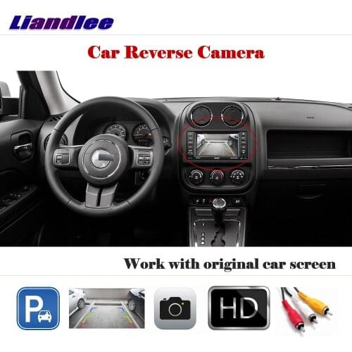 Auto HD Rearview Reverse Rear Parking Camera For Jeep Patriot 2013 2014 2015 2016 2017 Work with Car Factory Screen Accessories