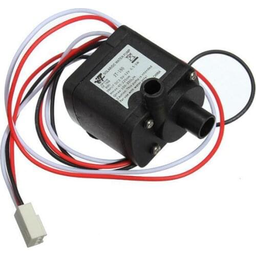 Free shipping 5pcs Mini DC 3.5v 6v 12V Brushless Motor Submersible water Pump for PC Water Cooling System