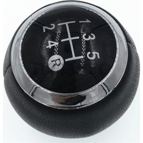 Free Shipping Black Car Accessories 5 Speed Gear Shift Knob Shifter Knob For Toyota Corolla 1.8MT 2007-2013