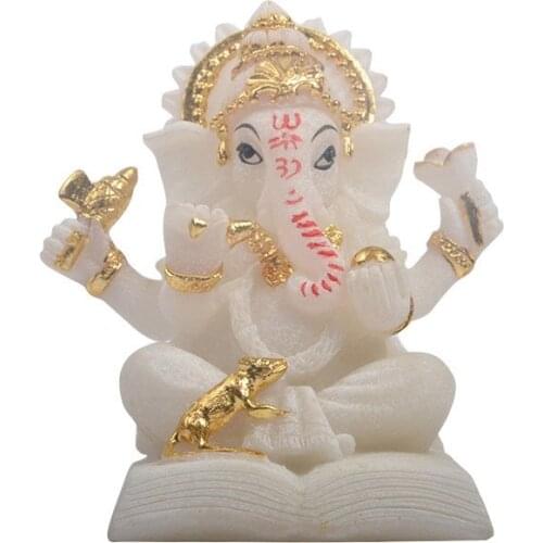 Indian ganesha statue ，Sandstone sculpture Religious Feng Shui Statue Home living room bedroom garden decoration statue