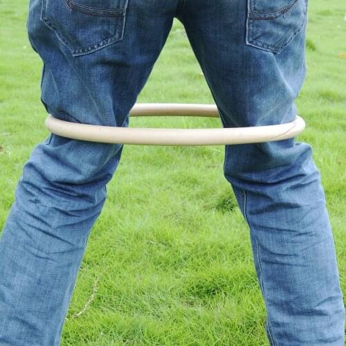 Wing Chun Kung Fu Finished Rattan Ring Ip Man Chi Sau sticky Legs Strength Natural Wood Ring Jook Wan