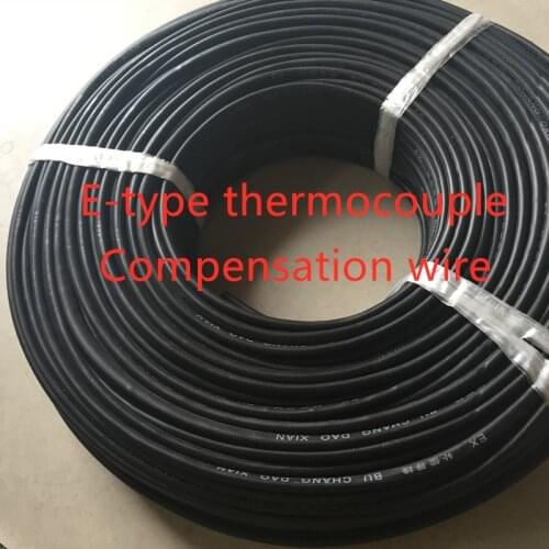 E type thermocouple compensation wire / thermocouple / temperature sensor wire / compensation wire, thermocouple wire EX 2