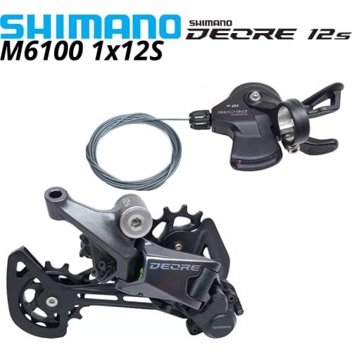 SHIMANO DEORE M6100 12s Groupset SL M6100 SHIFT LEVER RD M6100 SGS REAR DERAILLEUR 12 Speed 12V SHIFTER SWTICH basic M7100 M8100