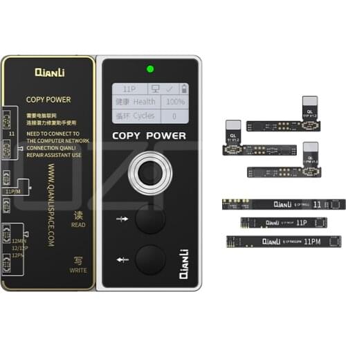 Qianli Copy Power Battery Data Corrector Battery Data Program for iPhone 11 12 PRO MAX MINI Repair Error Health Warnning