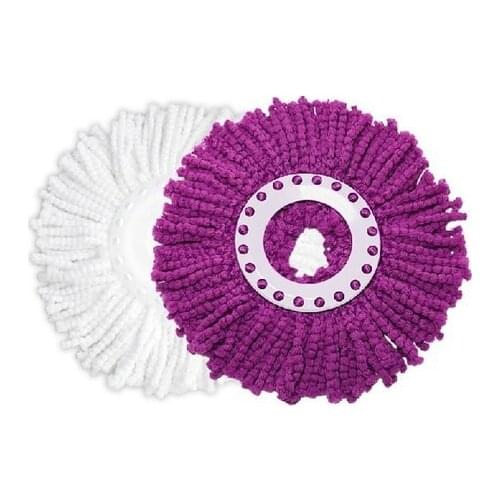 Replacement 360 Rotating Head Easy Microfiber Spinning Floor Mop Head for Housekeeper Home Floor Cleaning Mop