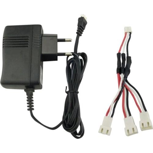 MagiDeal Lipo Battery Charger+3 in 1 Charge Line for SYMA X8SW X8SC X8C X8G X8HW X8HC X8SG X8 PRO V262 V913 X6 Drone