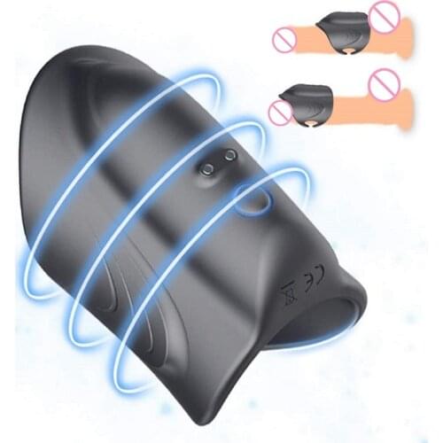 Vibrating Male Masturbator Penis Vibrator Handheld Masturbation Toy for Men Masturbation Penis Massager with 10 Vibration