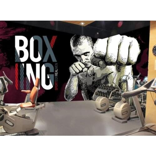 Customize 3d wall murals wallpaper fitness Used for Gym Living room bedroom photo 3d wallpaper Image wall background wall