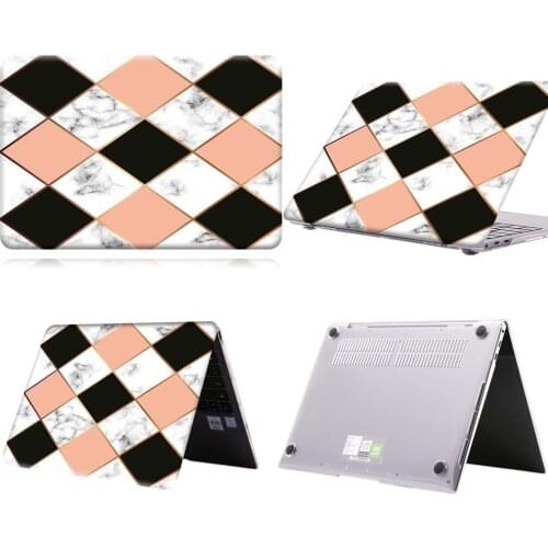 Diamond Marble New Touch Bar Laptop Case For MateBook 13/13 AMD Ryzen/14/D14/D15/X 2020/X Pro/Pro 16.1/Honor MagicBook 14/15