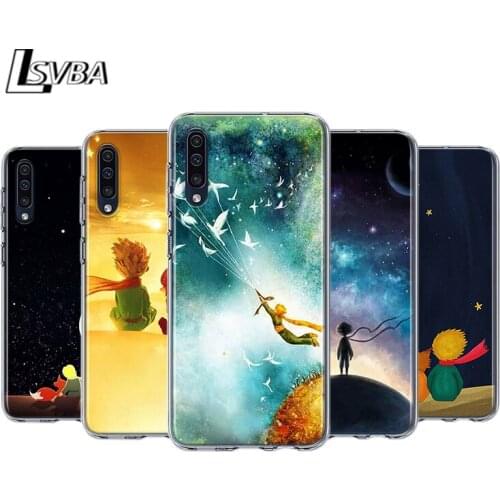 The Little Prince With the fox For Samsung Galaxy A90 A80 A70 A60 A50 A40 A32 A52 A72 A02S A20S A20E A10S A10E A10 Phone Case