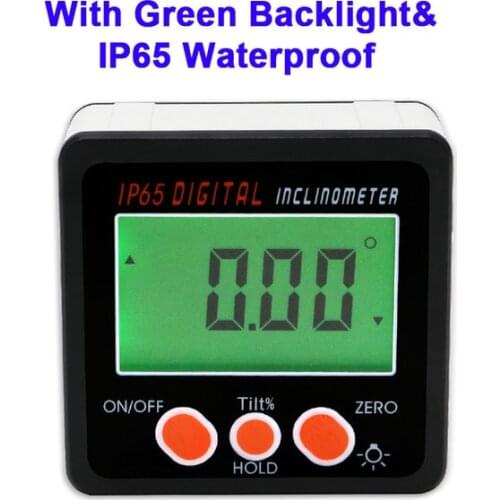 Digital Inclinometer Level Box Portable Magnetic Base Digital Protractor Angle Gauge Finder Inclinometer Bevel Box Meter