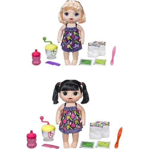 Hasbro Baby Alive Naughty Baby Sweet Baby Drinking Water To Eat Play House Toy Interactive Doll Gift