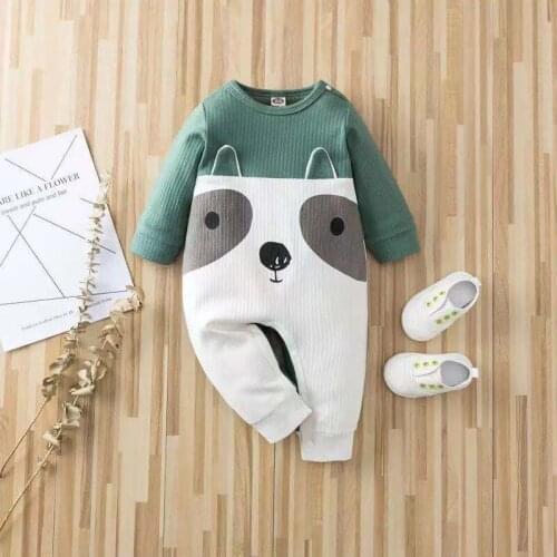 Infant Autumn Winter Baby Rompers Long Sleeve Cotton Baby Jumpsuit Girls Boy Clothes Onesize Body Suit CQR035