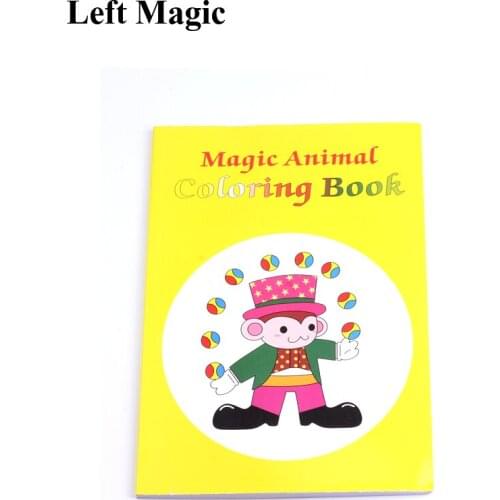 Comedy Magic Color Book mini style funny gadgets magic tricks best for children, children magic, stage magic E3165