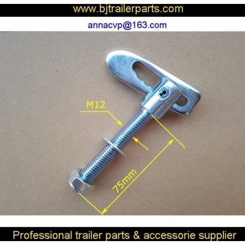 Anti Luce M12 x 75mm Drop Catch Tail Gate Fastener Trailer Horsebox Truck, Fasteners - Bolt-On Type, trailer parts