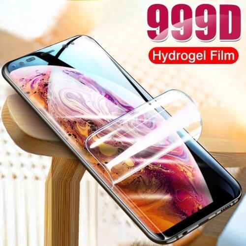 Full Cover Soft Protective Hydrogel Film For Samsung Galaxy 10 10E PLUS S7 S6 Edge S8 S9 20 Plus Note 8 9 HD Screen Protector