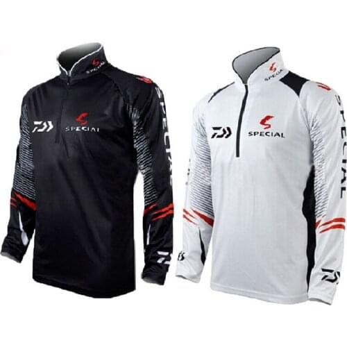 2022 New MenS Fishing Shirt Clothes Outdoor Sun Protective Breathable Fast Drying Sport Fishing Wear Jacket Camisa Pesca hiking