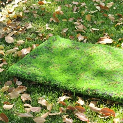 1 Meter Fake Lawn Mat Green Artificial Lawn Lawn Carpet Fake Turf Home Garden Hotel Interior Decoration DIY Wedding Decoration