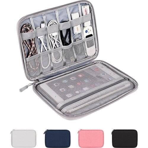 Portable Cable Digital Storage Bags Organizer USB Gadgets U disk Charger Power Battery Waterproof Bag Case Accessories