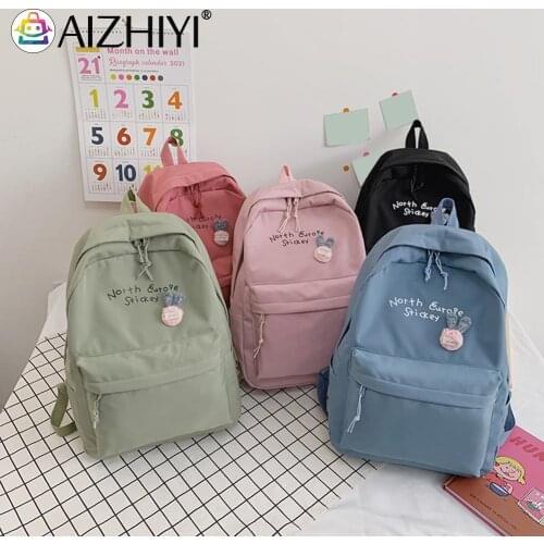 Fashion Feminina Backpack Women Nylon Fabric Ladies Casual Day Bag Backpack for Women Teenage Girl Teens Youth