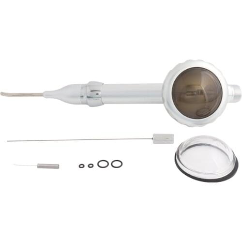 Dental Air Polisher Teeth Polishing Air Prophy Borden 2 Hole B2 Midwest 4 Hole M4 Metal Silver