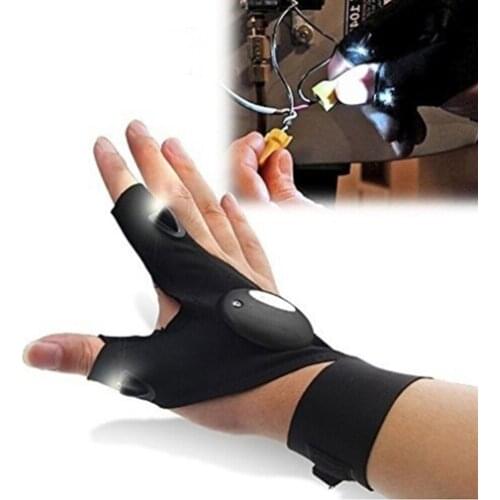 LED Glove Flashlight Car Rescue Tool for Mitsubishi ASX Outlander Lancer Colt Evolution Pajero Eclipse Grandis FORTIS Zinger