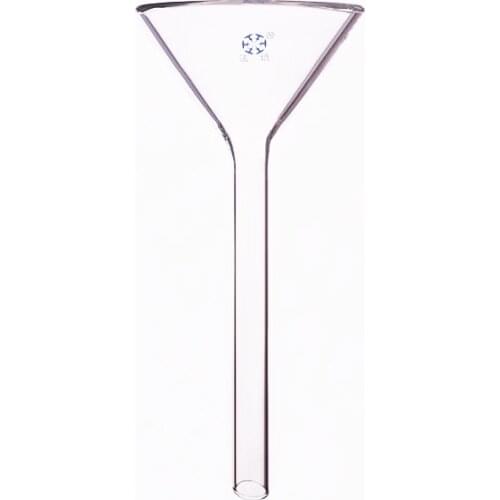 Triangle Funnel 60 degree approx.,long stem 120mm,Tube length 180mm,Long neck triangle funnel,Triangular feeding funnel