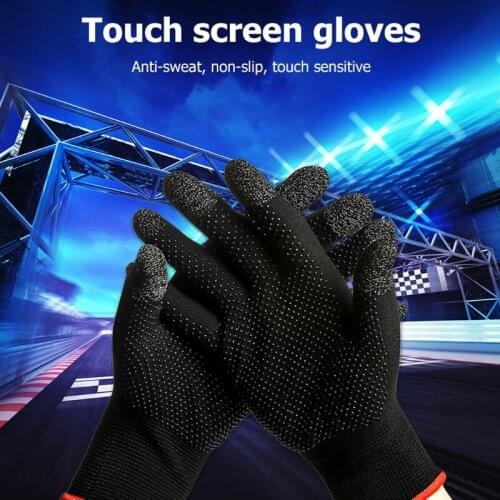 2pcs Hand Cover Game Controller for PUBG Sweat Gaming Finger Thumb Sleeve Glove