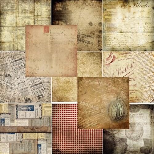 24Pcs/Lot Retro Material Papers DIY Scrapbooking Album Diary Gift Decorative Paper Scrapbooking Paper