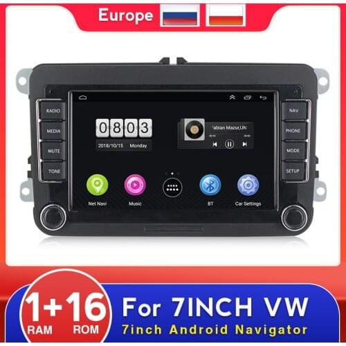 7 inch Car DVD Player Android System GPS Navigaiton For VW Passat b7 CC Polo GOLF 5 6 Touran EOS T5 Sharan Tiguan Car Multimedia