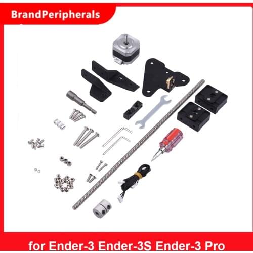 Dual Z Axis Lead Screw Upgrade Kit 42-34 Stepper Motor 365mm T8 Lead Screw for Creality Ender-3 Ender-3S Ender-3 Pro 3D Printer