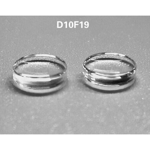 10mm Diameter 19mm Focal Length Molded Glass Aspheric Coated Collimating Lens, Focusing Lens of Laser Transmitting Tube Module