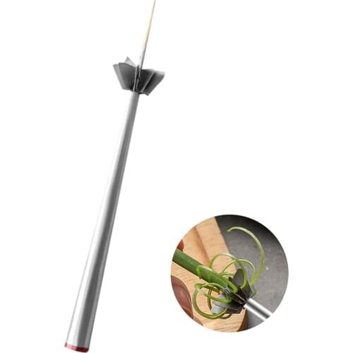 Onion Blossom Cutter-Multi-Function Stainless Steel Plum Onion Cutter,Vegetable Chili Onion Chopper Shredder Slicer Kitchen Tool