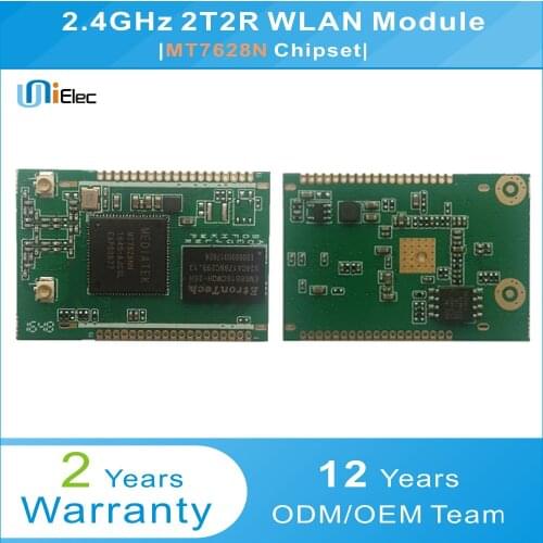 MTK MT7628N 2x2 802.11 b/g/n 2.4GHz 2T2R WLAN Module PCBA WiFi Custom Board MT7628 ODM