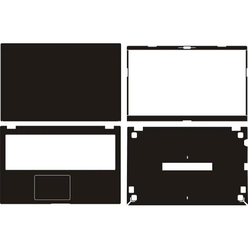 Laptop Sticker Skin Decal Carbon fiber Cover Protector for Asus PX574F 15.6"