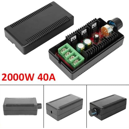 New Arrival DC Motor Speed Control PWM RC Controller 2000W 12V 24V 50V 40A High Quality Motor Accessories